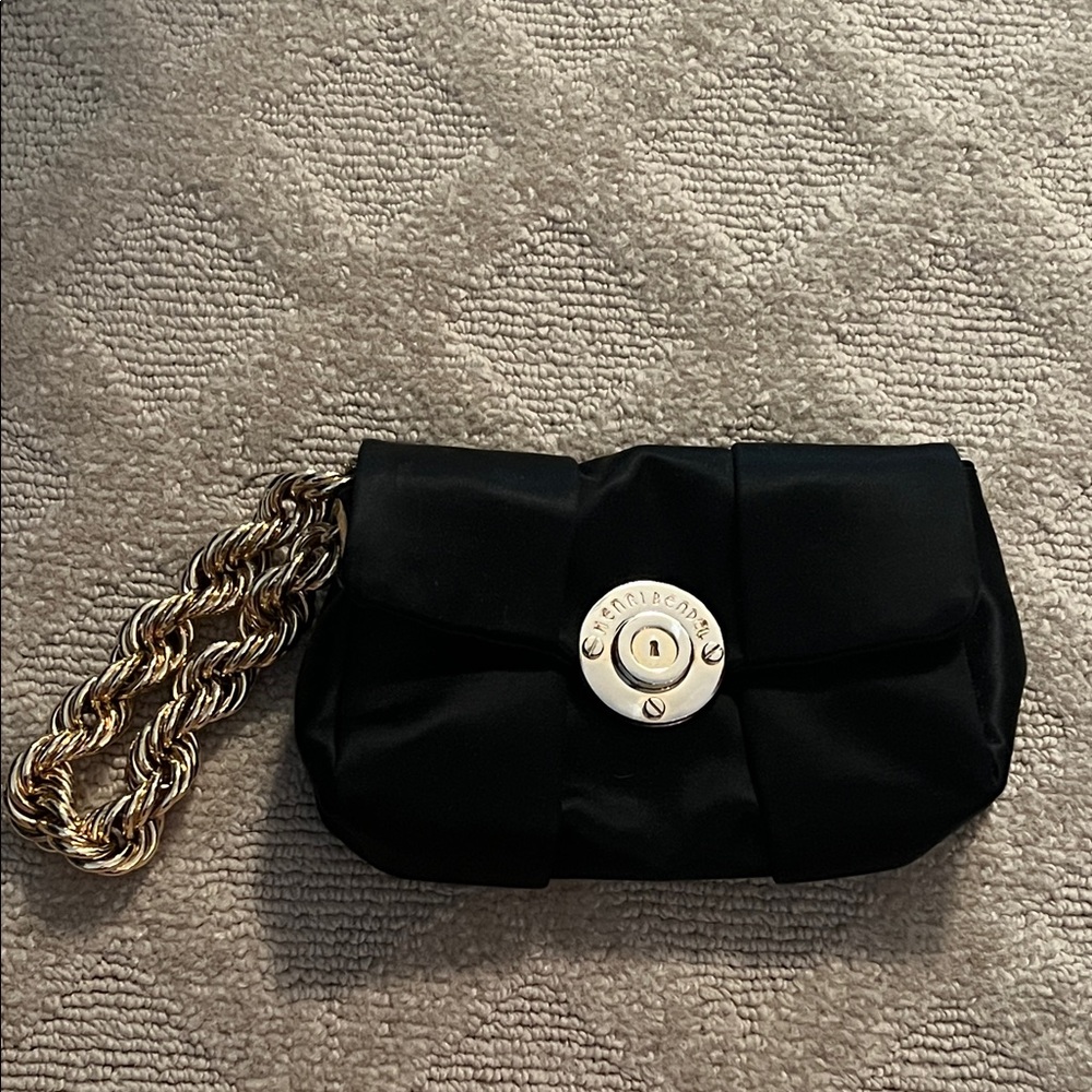 Henri Bendel Vintage Satin Wristlet